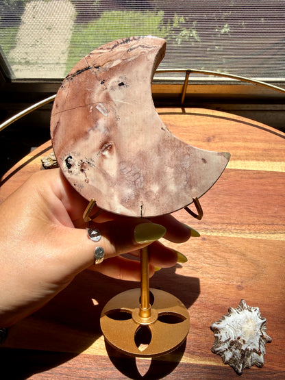 PICTURE JASPER MOON WITH STAND