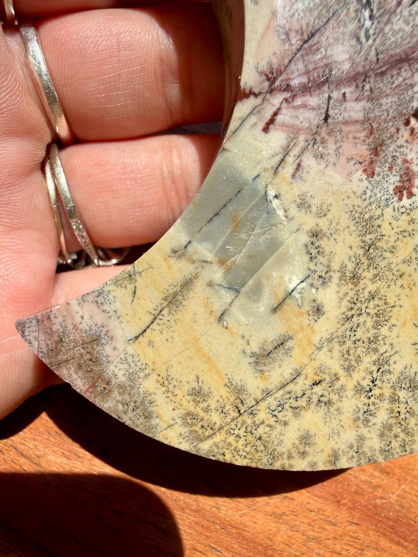 PICTURE JASPER MOON WITH STAND