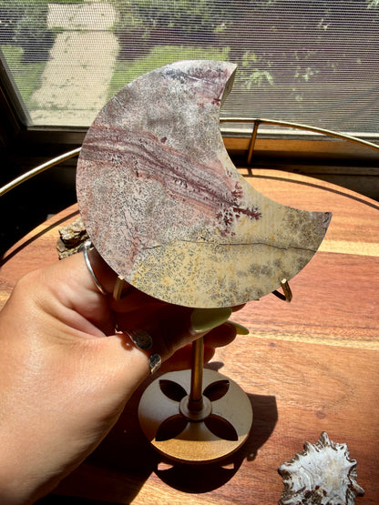PICTURE JASPER MOON WITH STAND