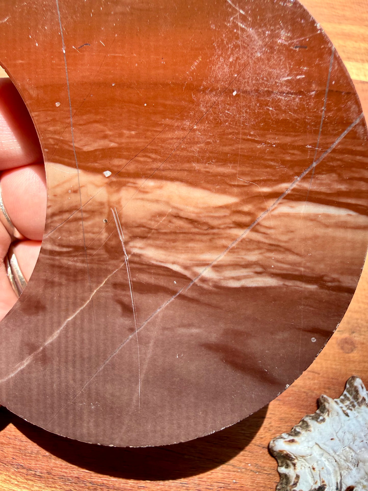 PICTURE JASPER MOON WITH STAND