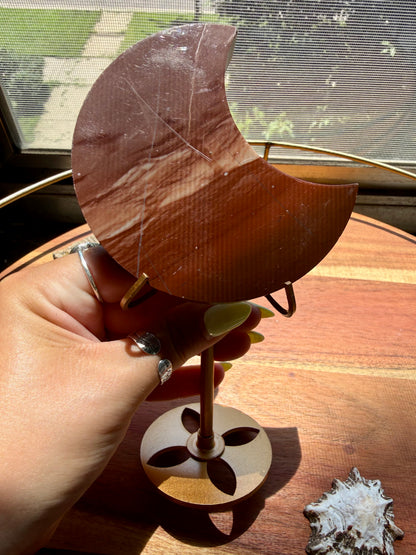 PICTURE JASPER MOON WITH STAND
