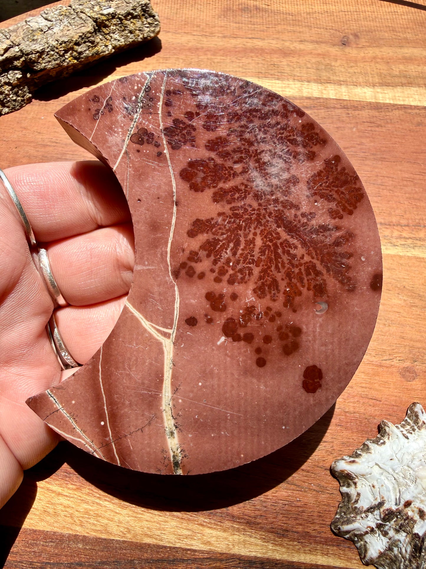PICTURE JASPER MOON WITH STAND