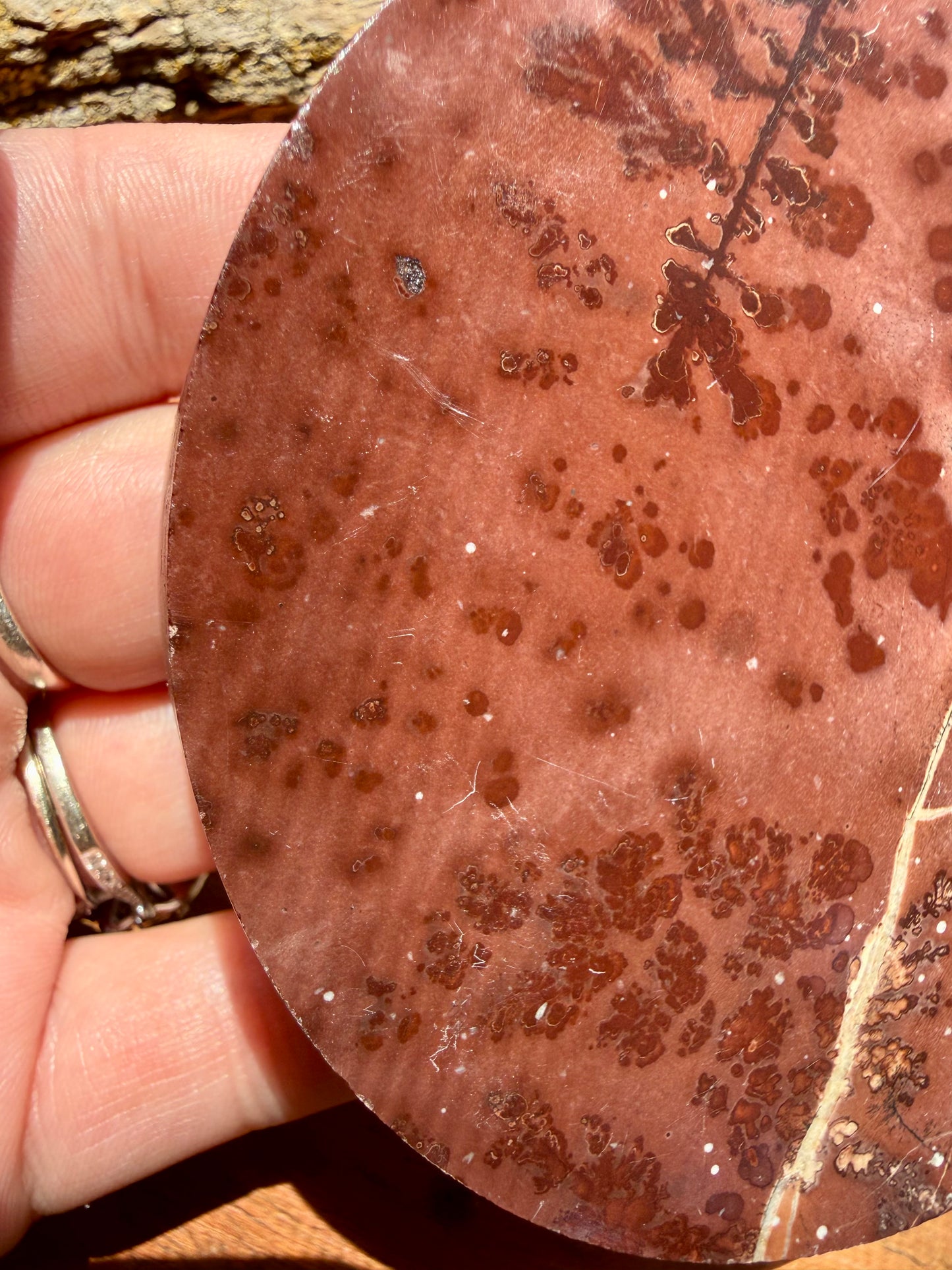 PICTURE JASPER MOON WITH STAND