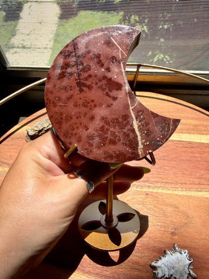 PICTURE JASPER MOON WITH STAND