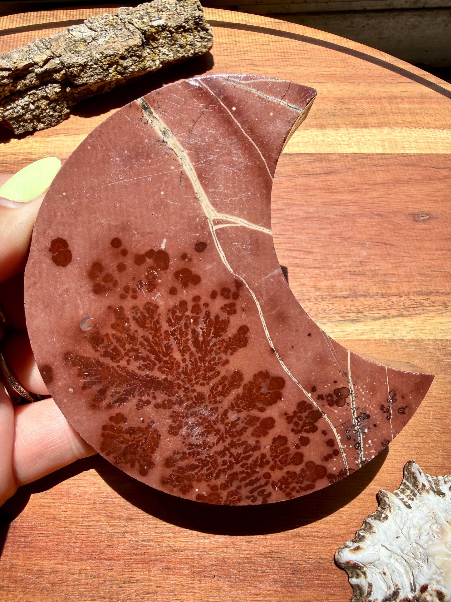 PICTURE JASPER MOON WITH STAND