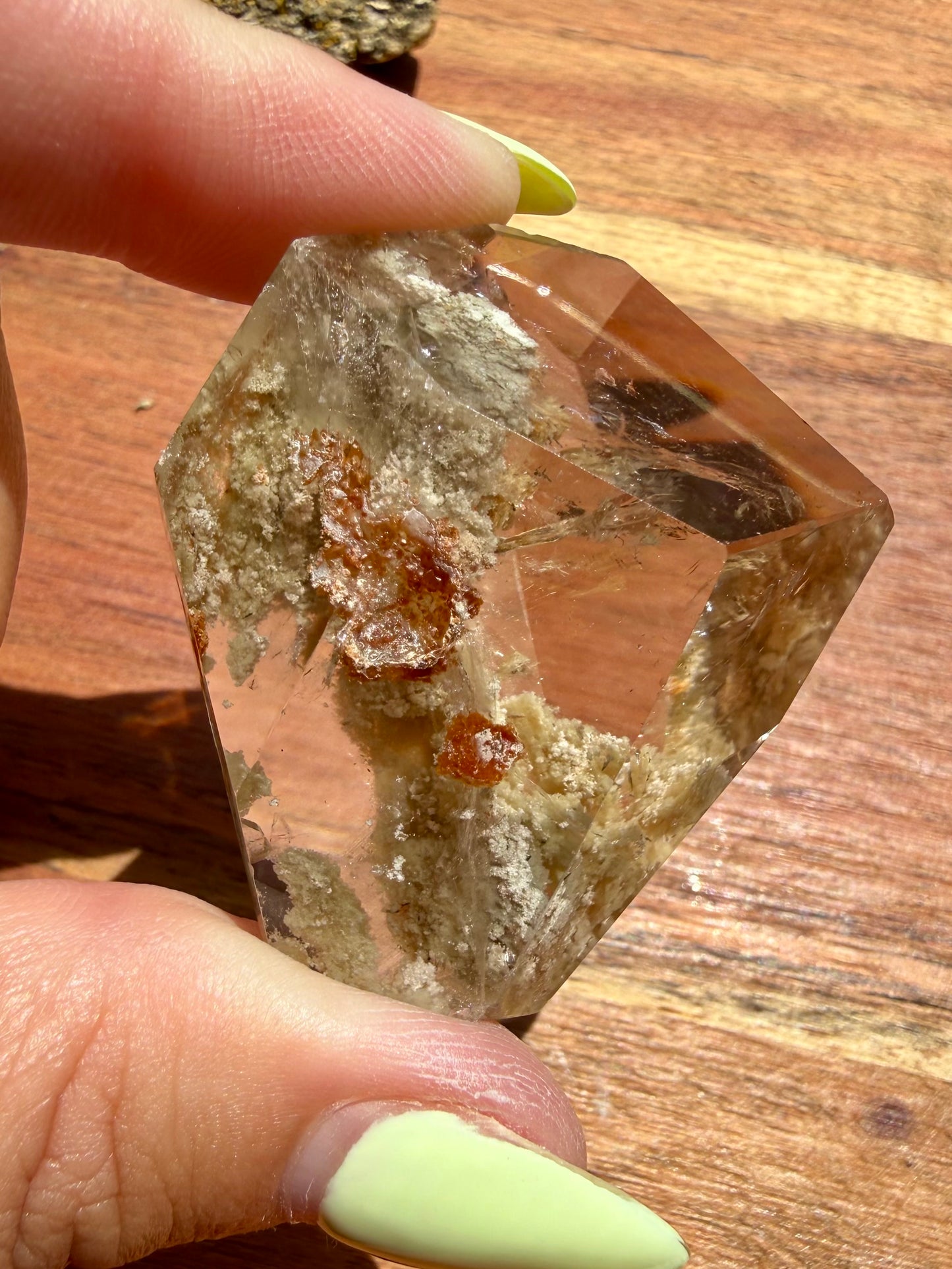 AUTUMN FROST GARDEN QUARTZ FREEFORM