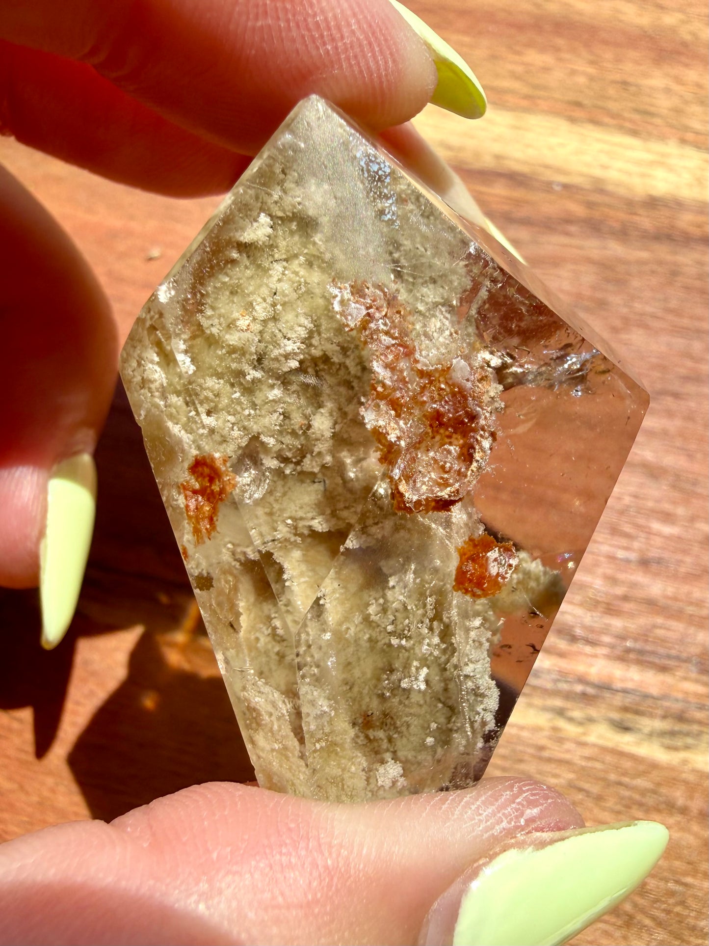 AUTUMN FROST GARDEN QUARTZ FREEFORM