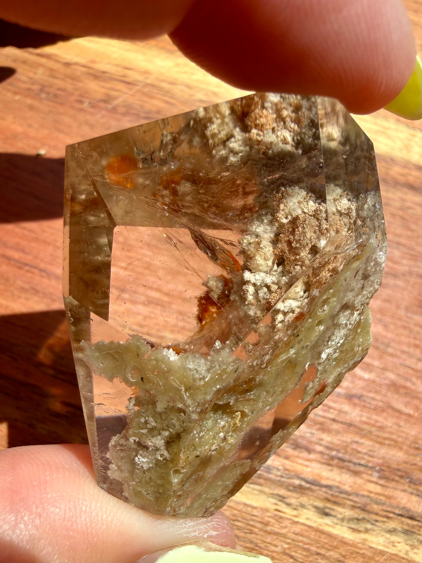 AUTUMN FROST GARDEN QUARTZ FREEFORM