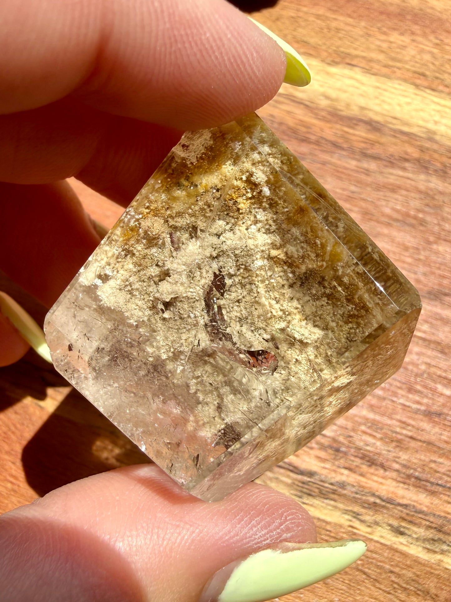 AUTUMN FROST GARDEN QUARTZ FREEFORM