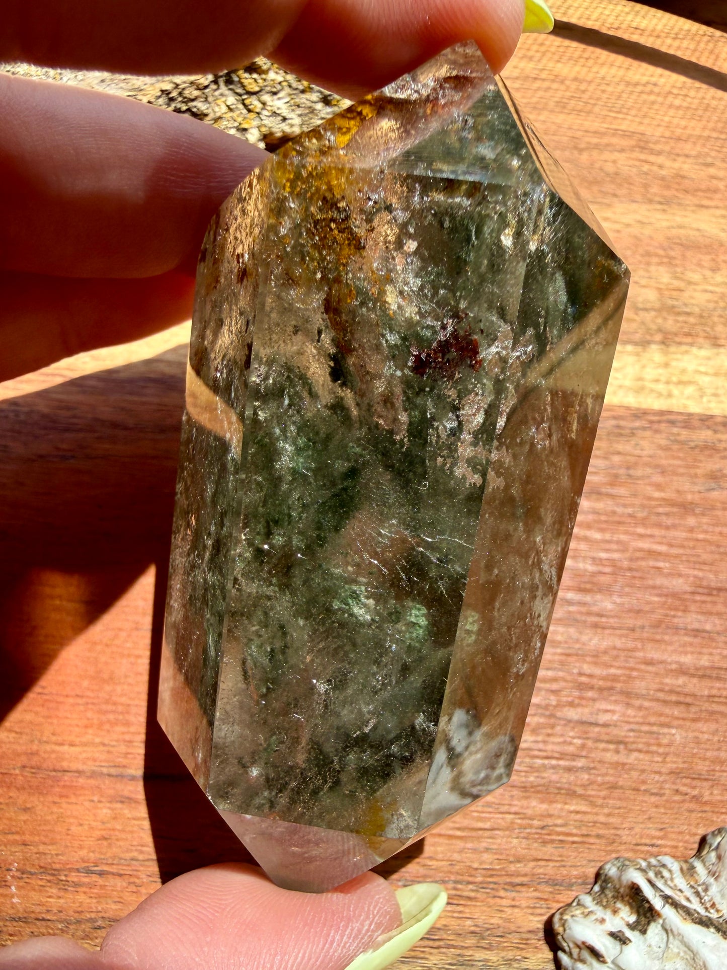 GARDEN QUARTZ DT POINT