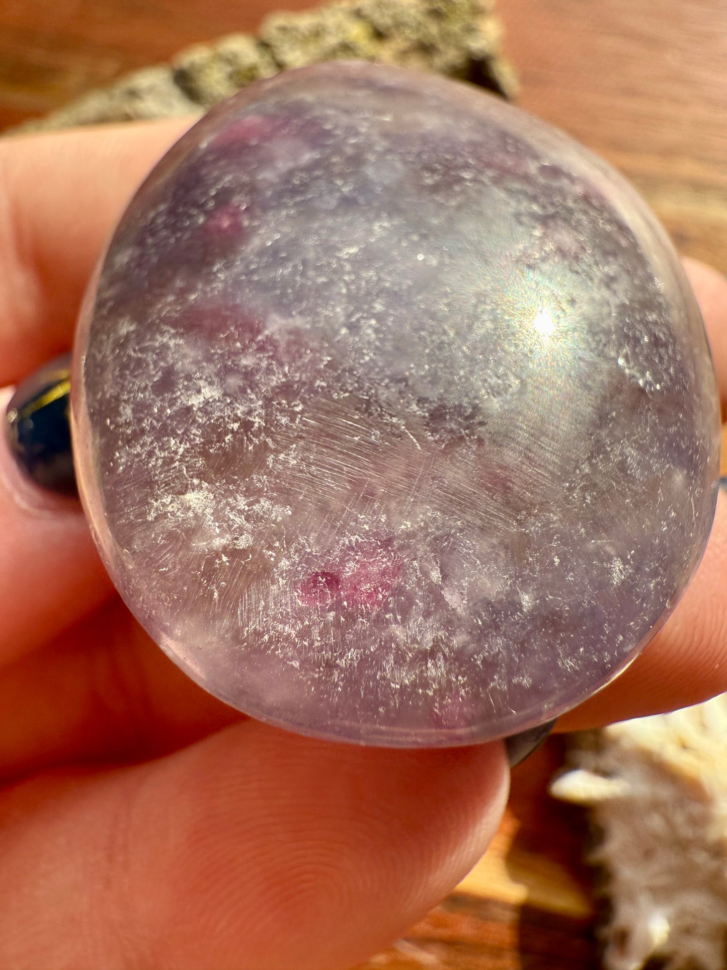 UNICORN STONE SMALL PALM STONE