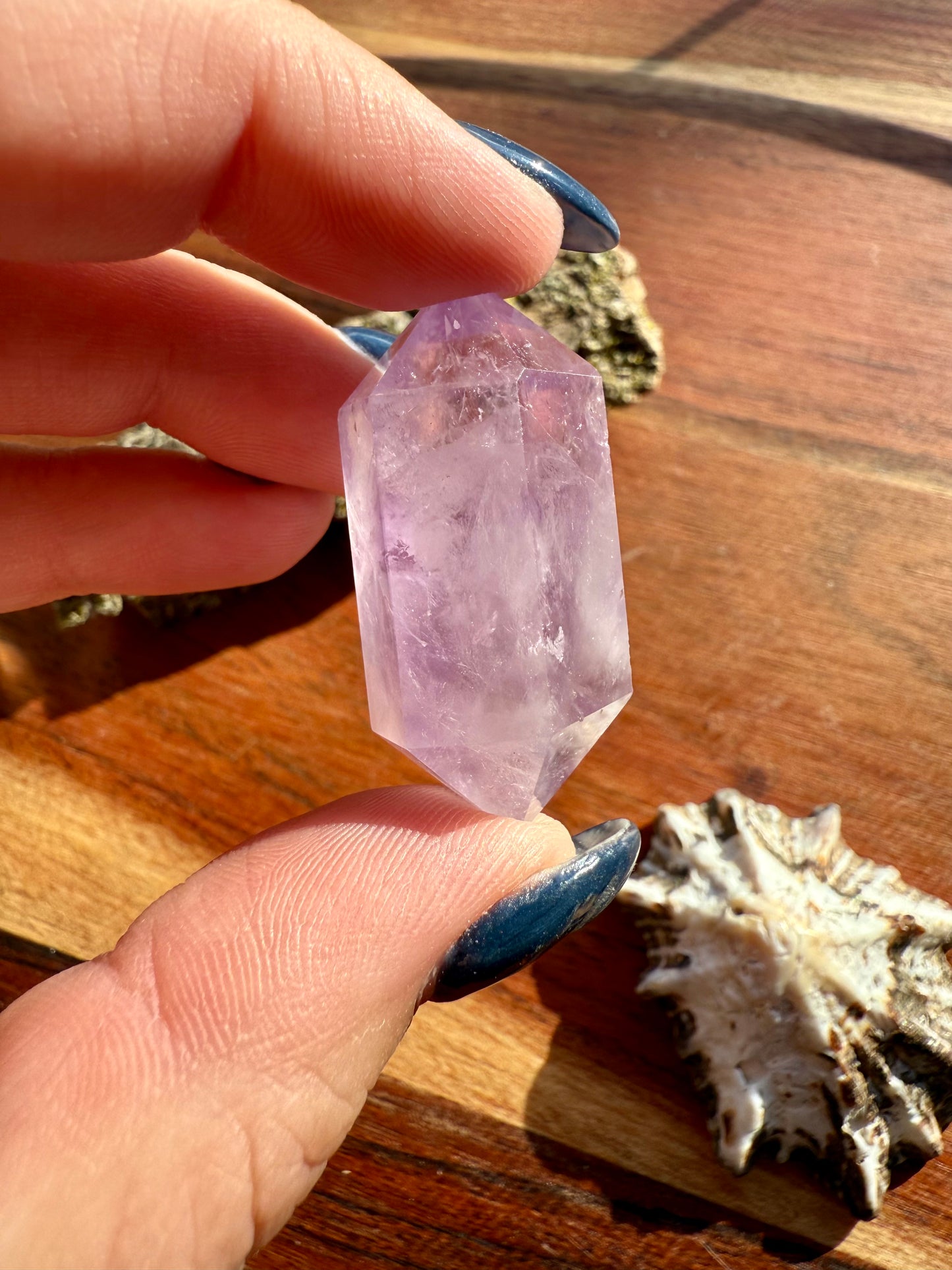 SMALL AMETHYST DT POINT