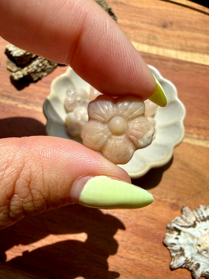 MINI FLOWER AGATE FLOWER CARVING