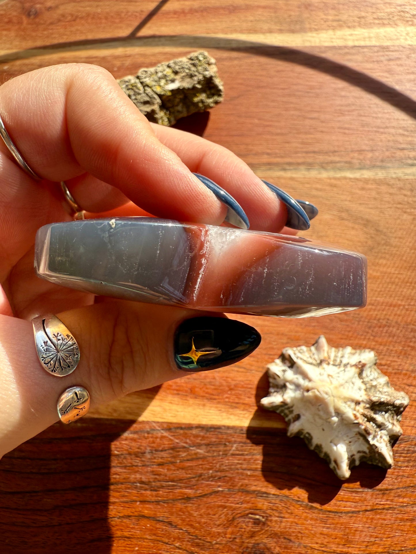 SWAZI AGATE HEART
