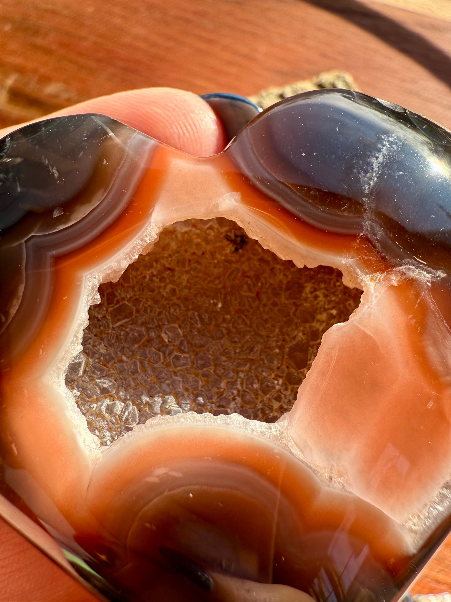 SWAZI AGATE HEART