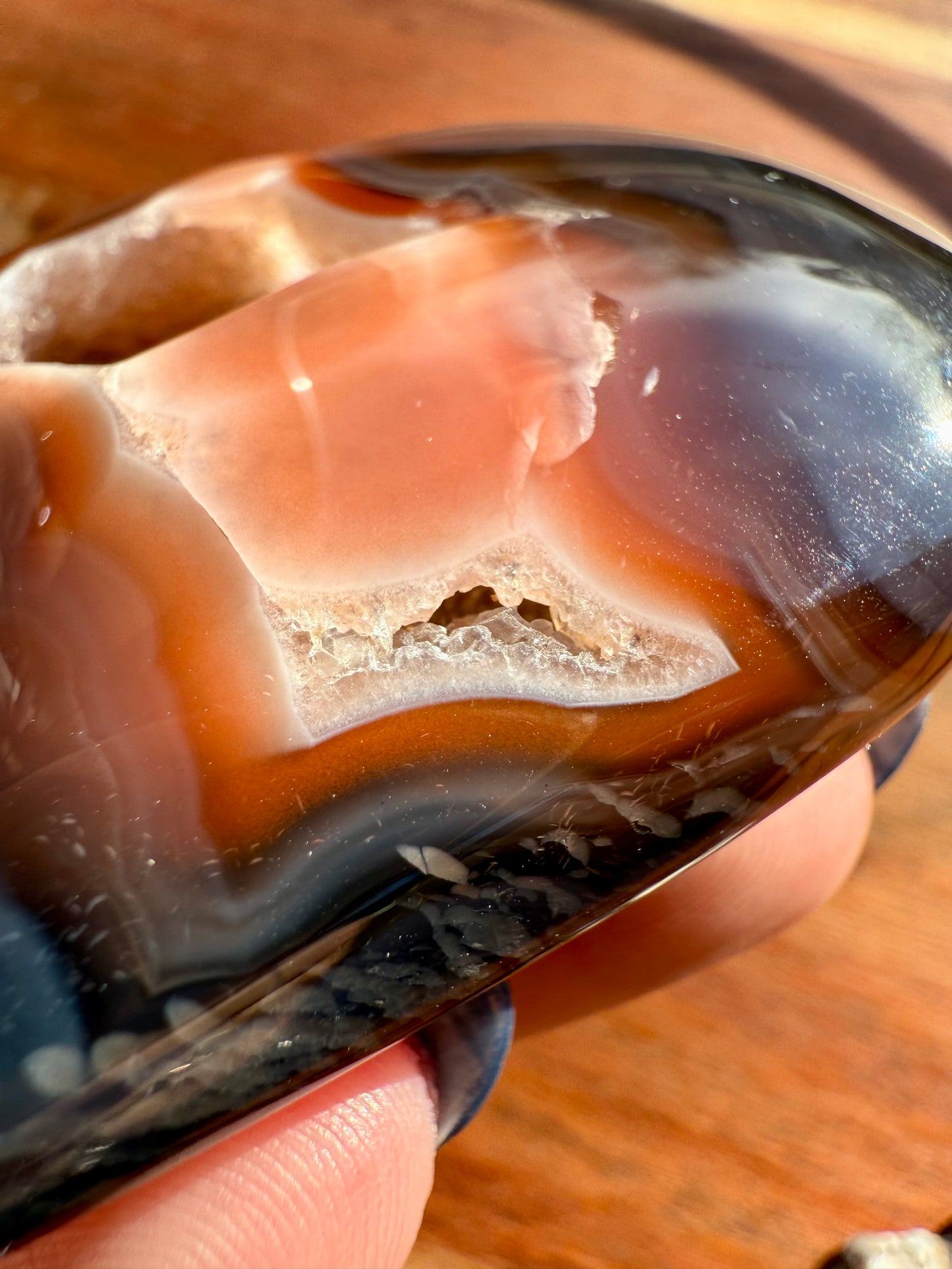 SWAZI AGATE HEART