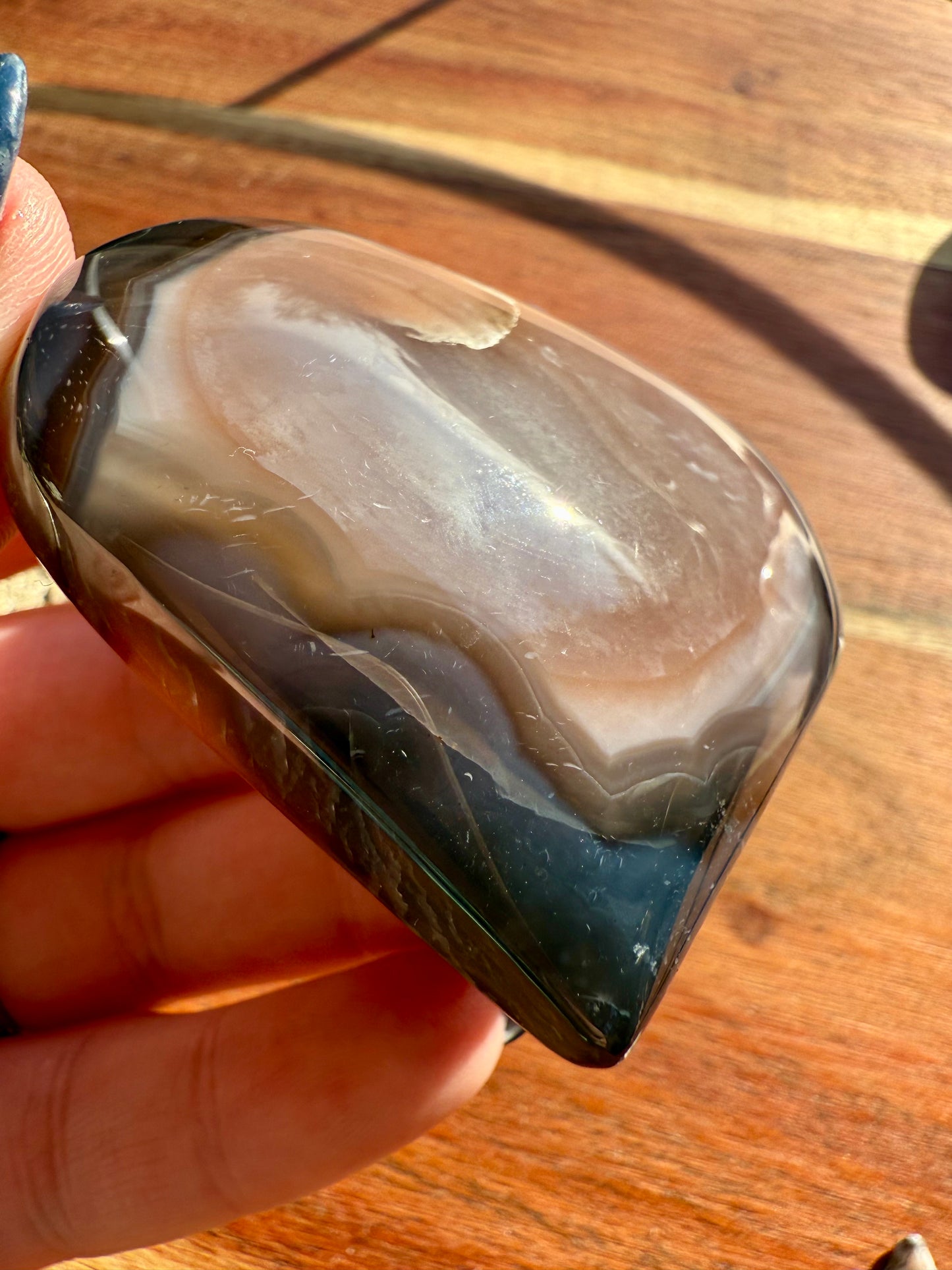 SWAZI AGATE HEART