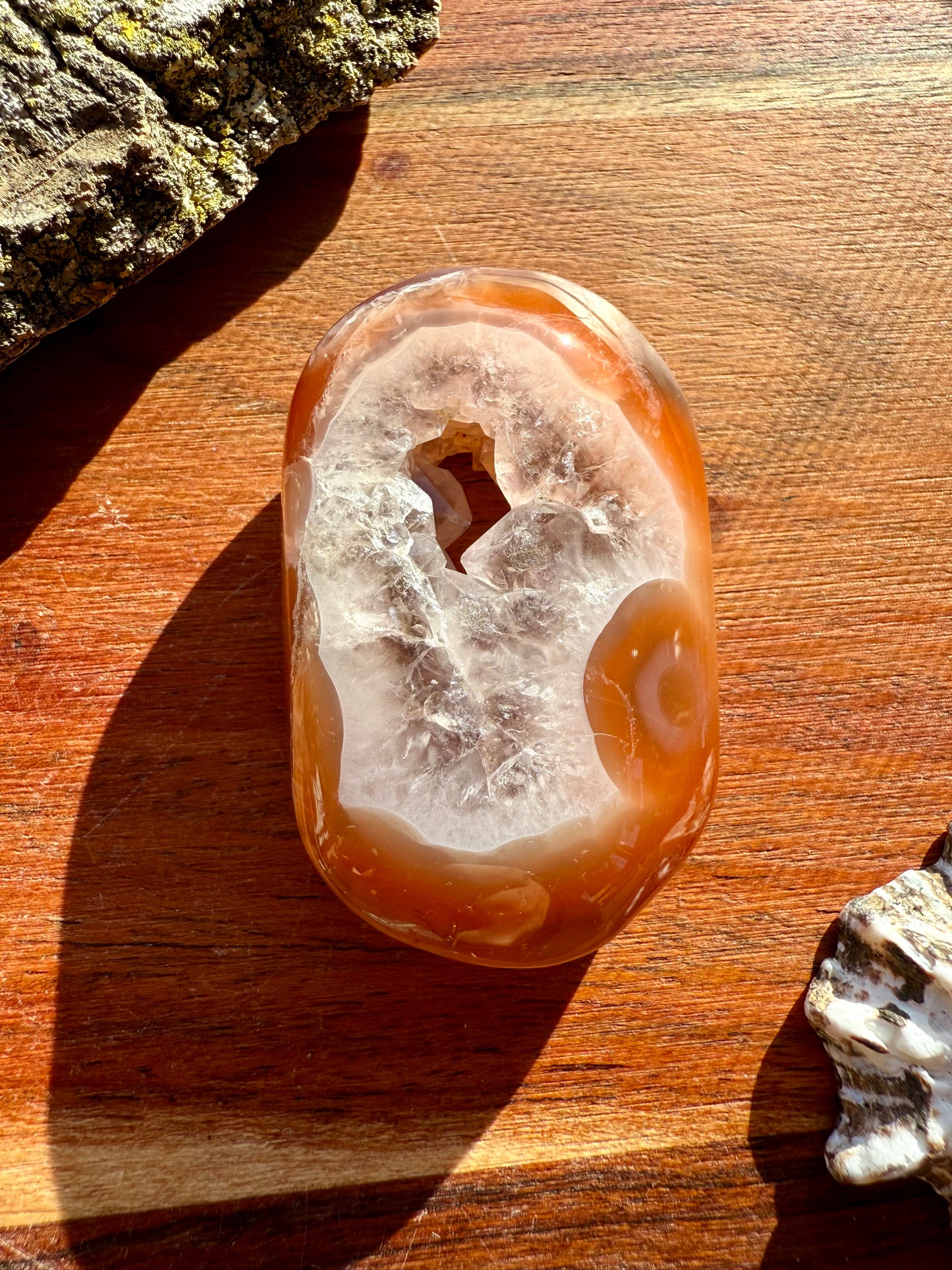 SWAZI AGATE PALM STONE