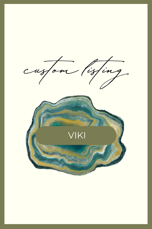 CUSTOM LISTING - VIKI