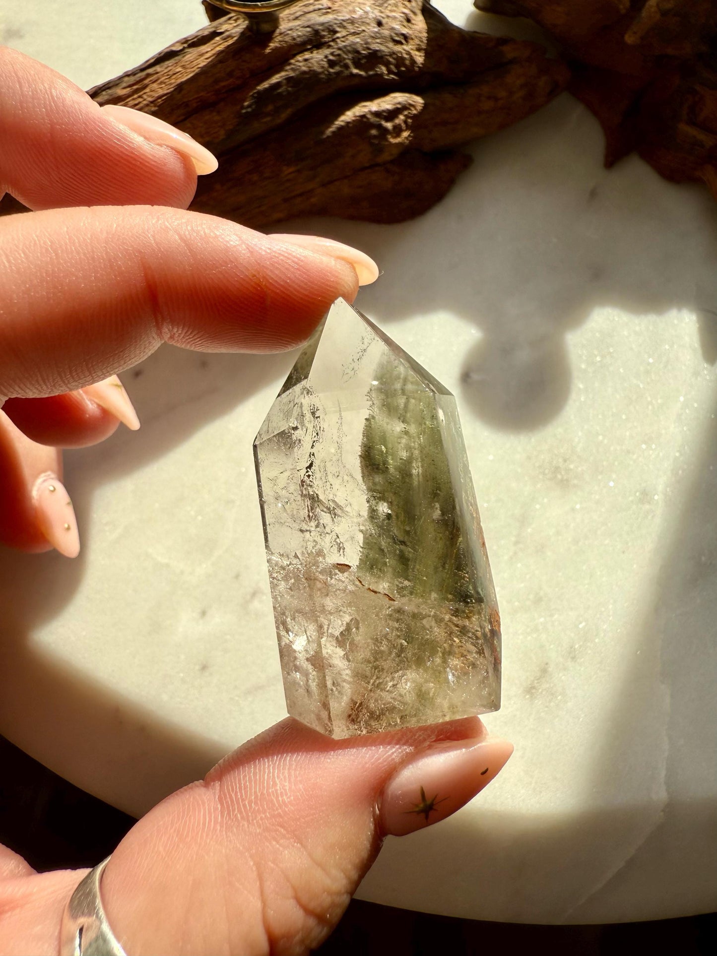 Garden Quartz Tower || Garden Quartz Point || Garden Quartz || Crystal Tower || Crystal Tower || Crystal Point || High Quality Garden Quartz