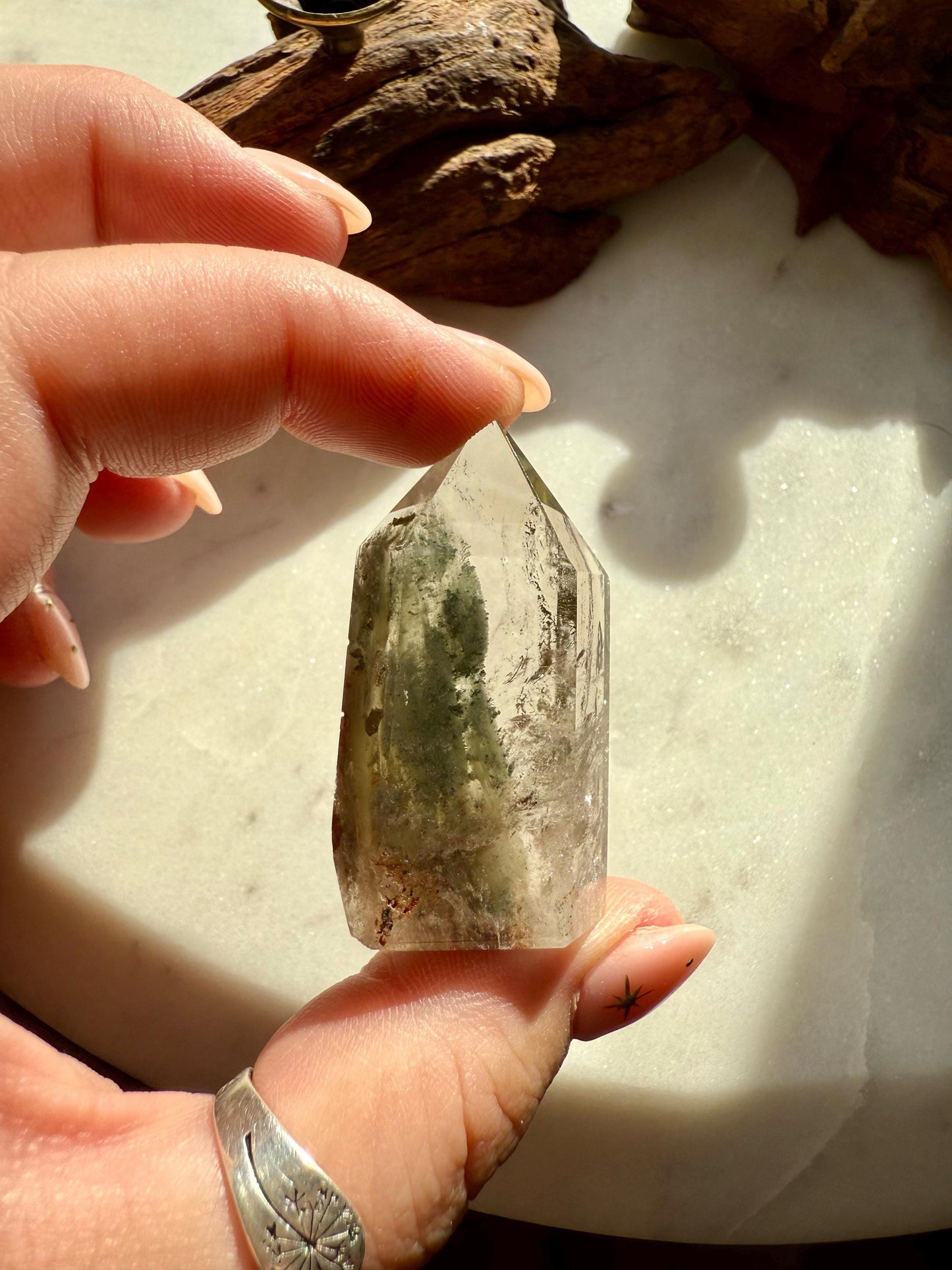 Garden Quartz Tower || Garden Quartz Point || Garden Quartz || Crystal Tower || Crystal Tower || Crystal Point || High Quality Garden Quartz