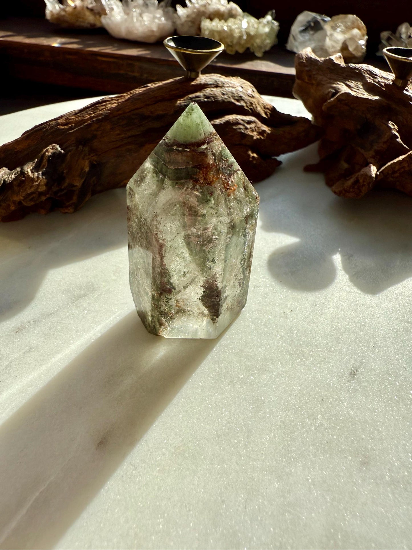 Garden Quartz Tower || Garden Quartz Point || Garden Quartz || Crystal Tower || Crystal Tower || Crystal Point || High Quality Garden Quartz