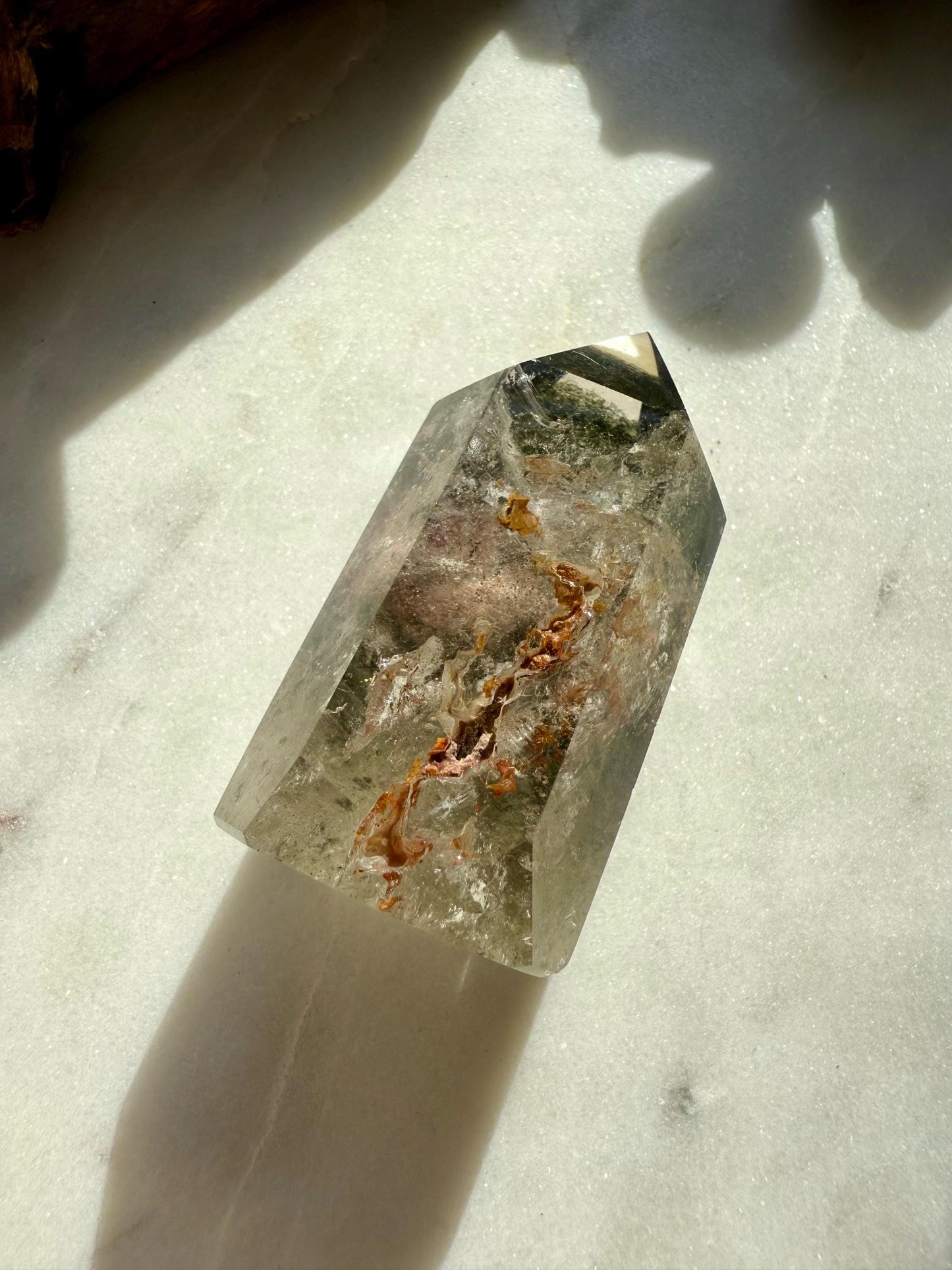 Garden Quartz Tower || Garden Quartz Point || Garden Quartz || Crystal Tower || Crystal Tower || Crystal Point || High Quality Garden Quartz