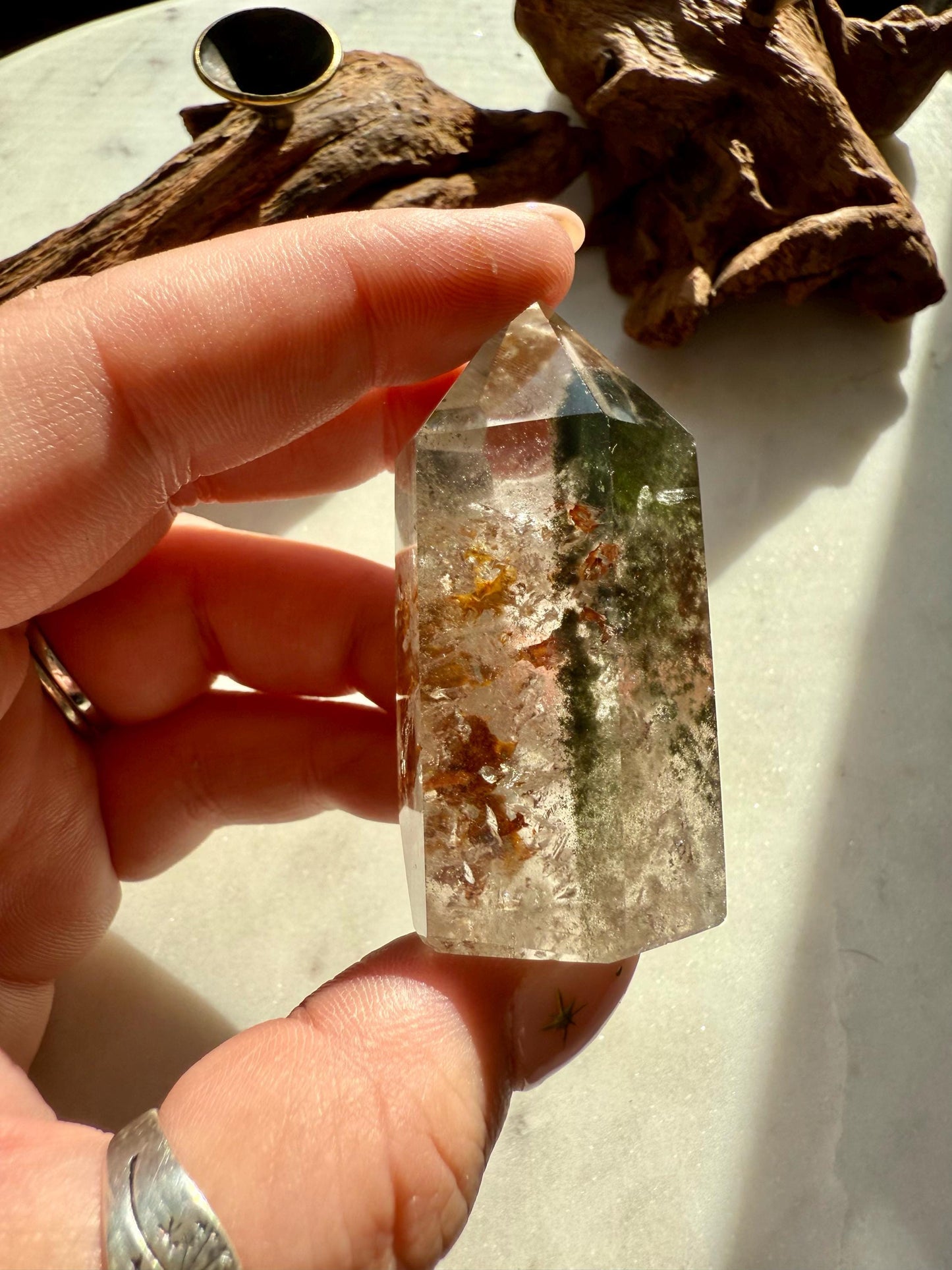 Garden Quartz Tower || Garden Quartz Point || Garden Quartz || Crystal Tower || Crystal Tower || Crystal Point || High Quality Garden Quartz