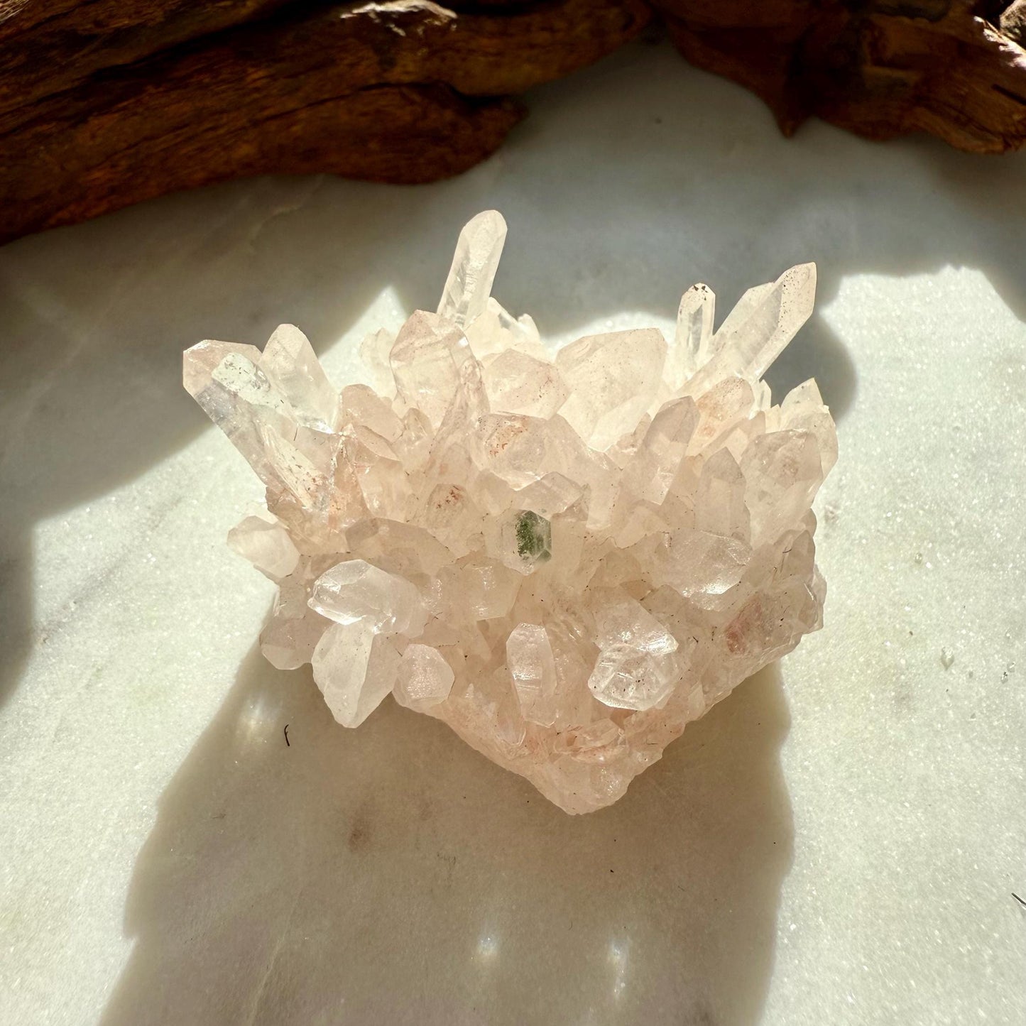 Rare Himalayan Quartz Cluster | Pink Himalayan Quartz | Samadhi Quartz | High Quality Himalayan Quartz | Rare Crystal | Raw Crystal Cluster