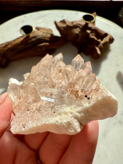 Rare Himalayan Quartz Cluster | Pink Himalayan Quartz | Samadhi Quartz | High Quality Himalayan Quartz | Rare Crystal | Raw Crystal Cluster