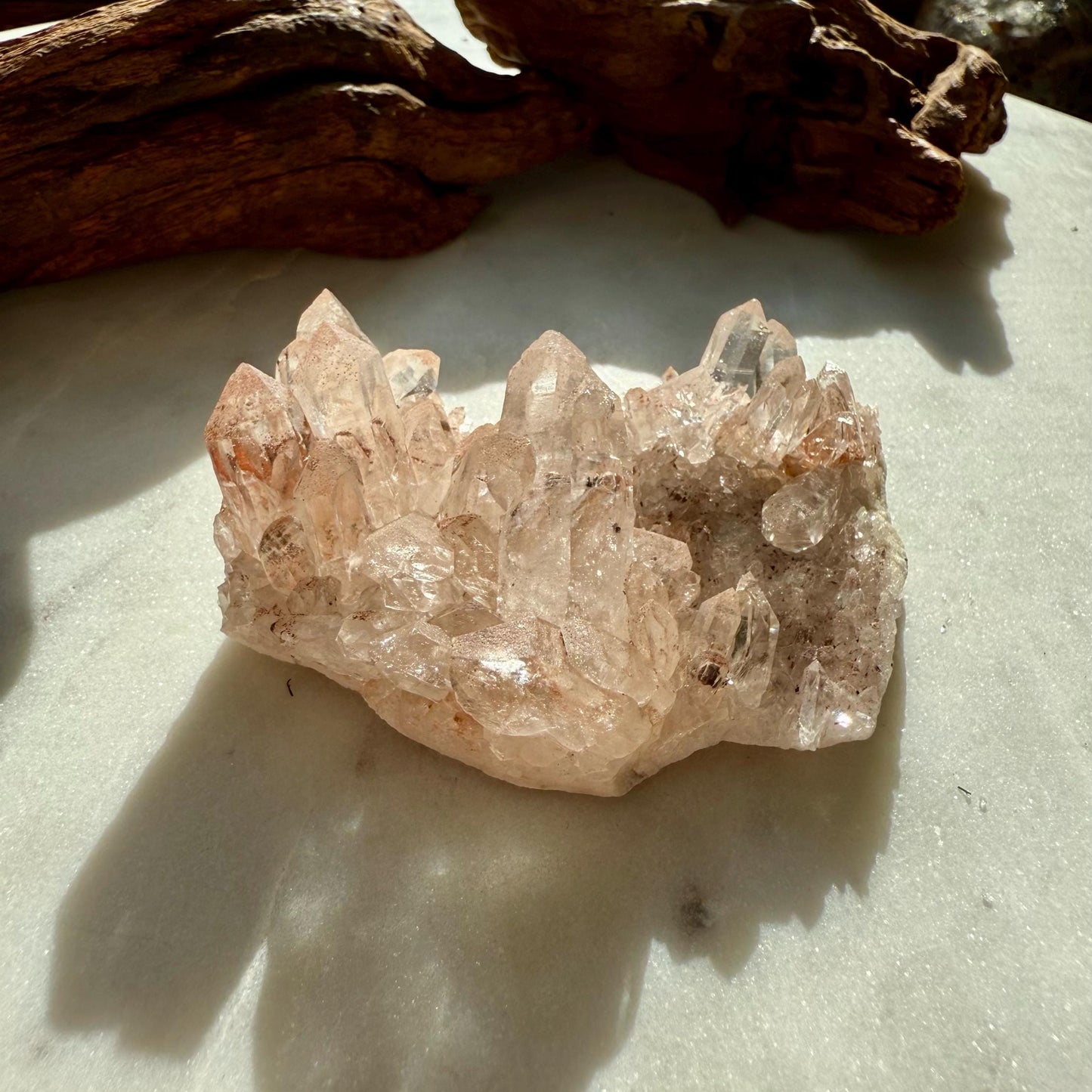 Rare Himalayan Quartz Cluster | Pink Himalayan Quartz | Samadhi Quartz | High Quality Himalayan Quartz | Rare Crystal | Raw Crystal Cluster