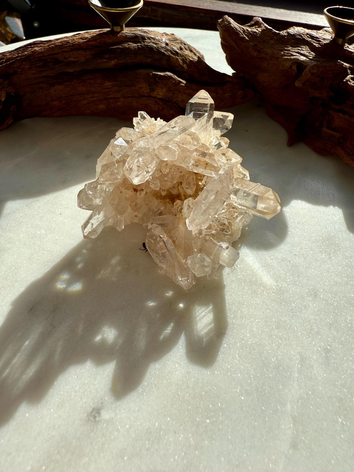 Rare Himalayan Quartz Cluster | Clear Himalayan Quartz | Samadhi Quartz | High Quality Himalayan Quartz | Rare Crystal | Raw Crystal Cluster