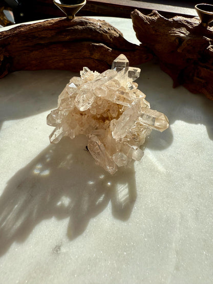 Rare Himalayan Quartz Cluster | Clear Himalayan Quartz | Samadhi Quartz | High Quality Himalayan Quartz | Rare Crystal | Raw Crystal Cluster