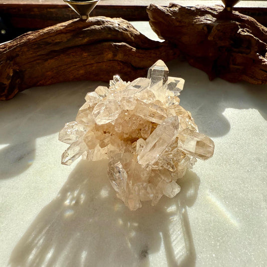 Rare Himalayan Quartz Cluster | Clear Himalayan Quartz | Samadhi Quartz | High Quality Himalayan Quartz | Rare Crystal | Raw Crystal Cluster