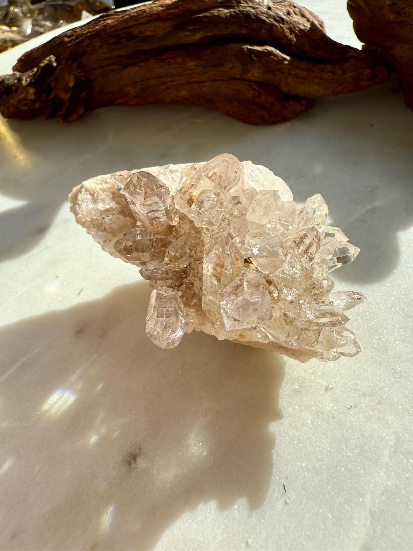 Rare Himalayan Quartz Cluster | Clear Himalayan Quartz | Samadhi Quartz | High Quality Himalayan Quartz | Rare Crystal | Raw Crystal Cluster