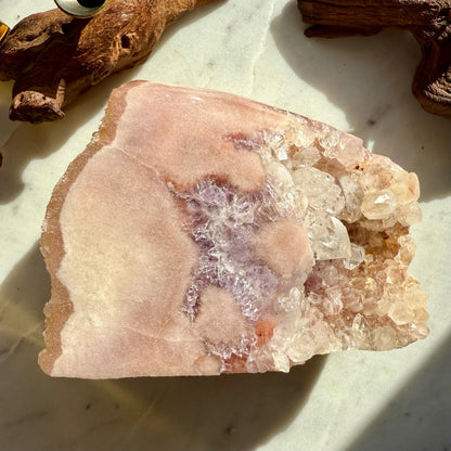 Pink Amethyst Freeform || Pink Amethyst Statement Piece || Crystal Freeform || Pink Crystal || Brazilian Pink Amethyst || Healing Crystal