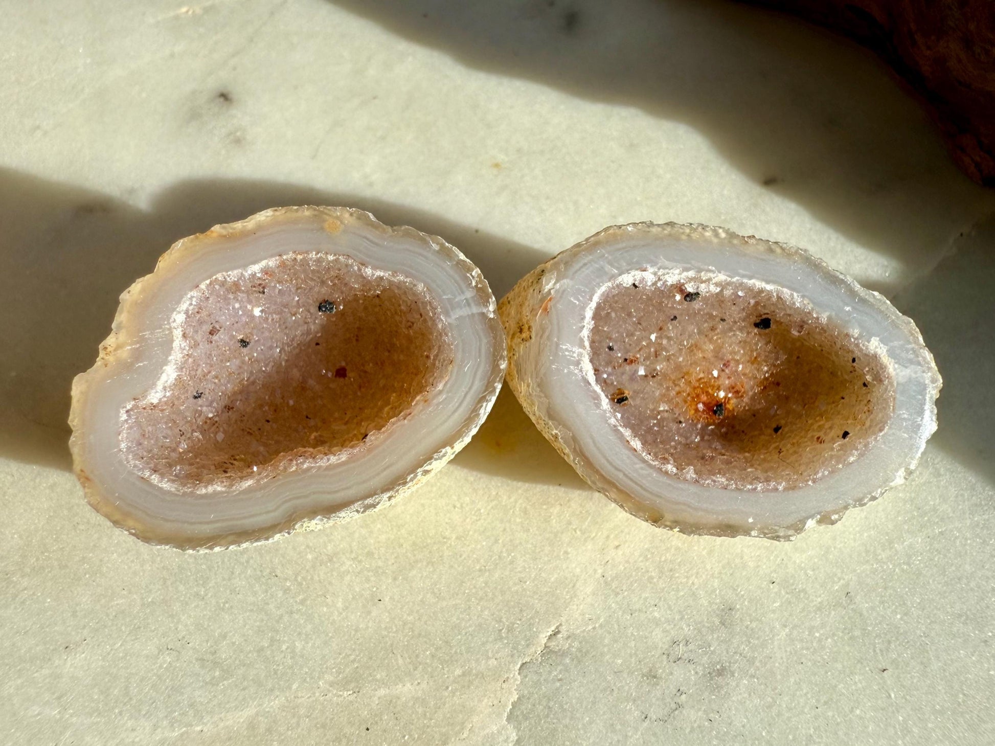 Mini Agate Geode || Druzy Crystal Geode || Mini Crystal || Gift for Crystal Lover