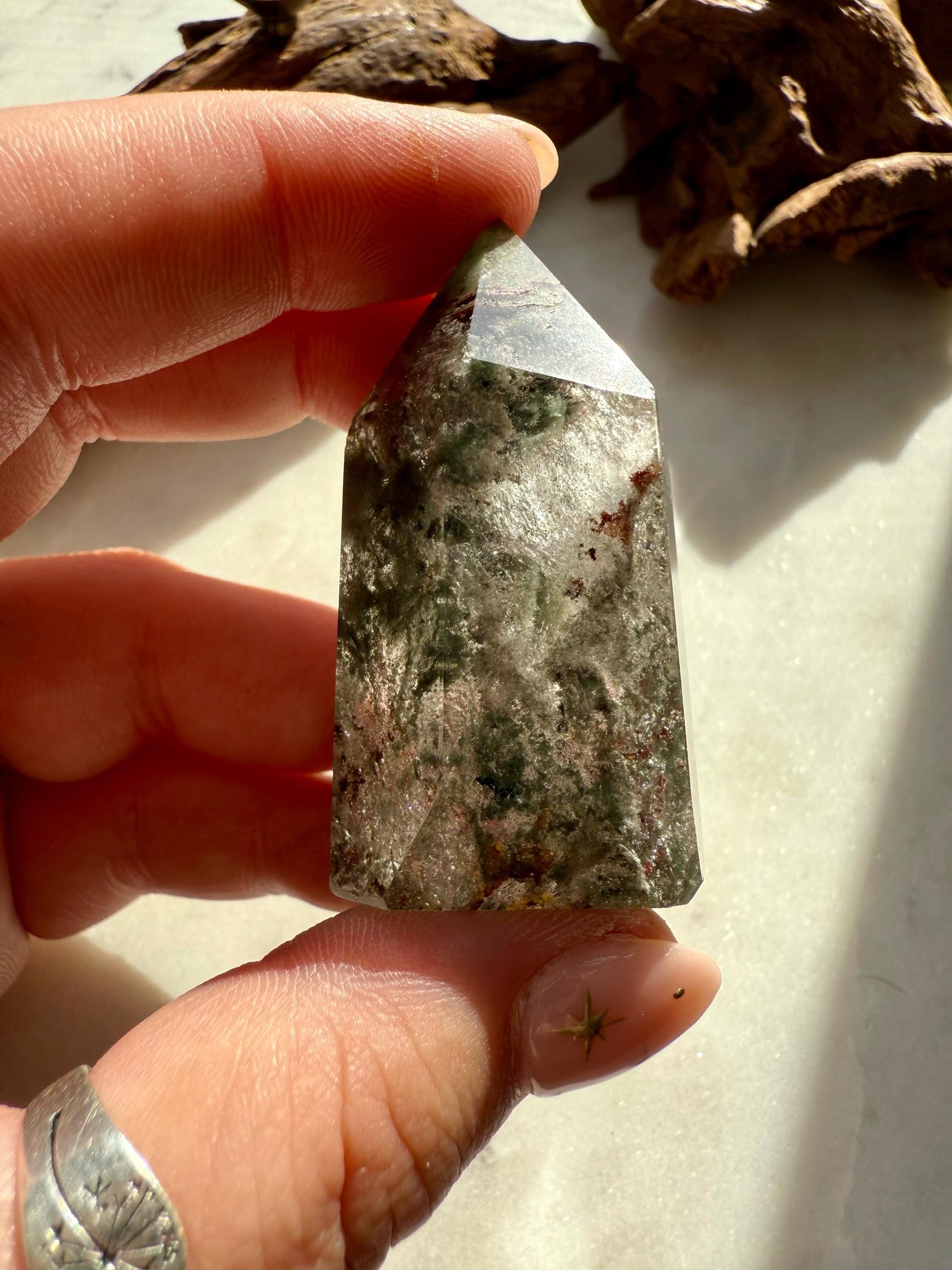 Garden Quartz Tower || Garden Quartz Point || Garden Quartz || Crystal Tower || Crystal Tower || Crystal Point || High Quality Garden Quartz