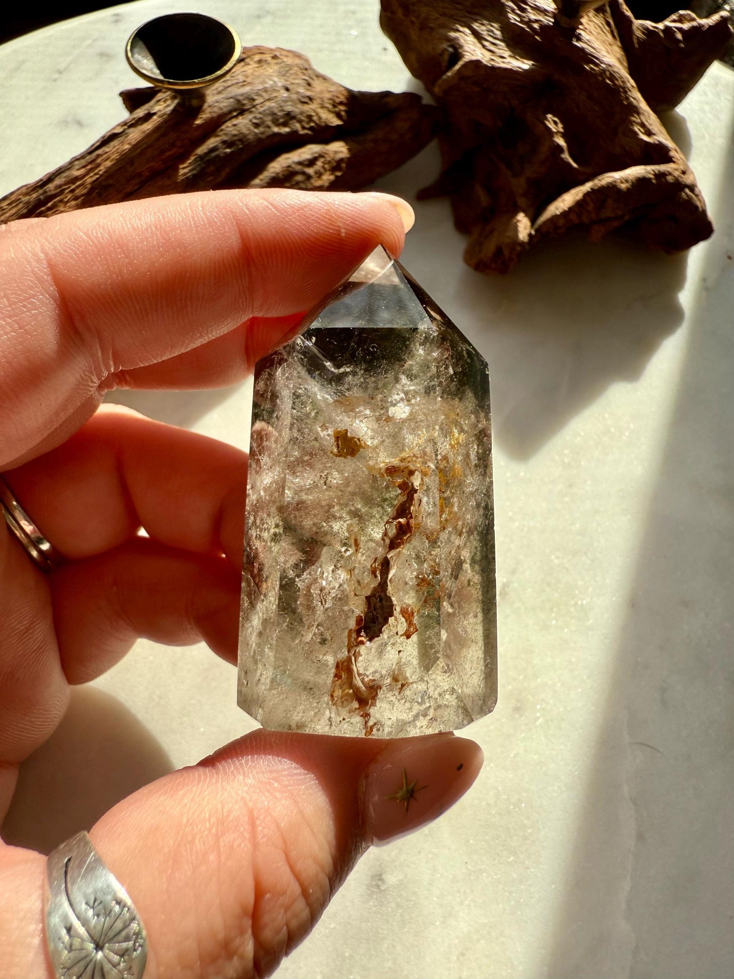 Garden Quartz Tower || Garden Quartz Point || Garden Quartz || Crystal Tower || Crystal Tower || Crystal Point || High Quality Garden Quartz