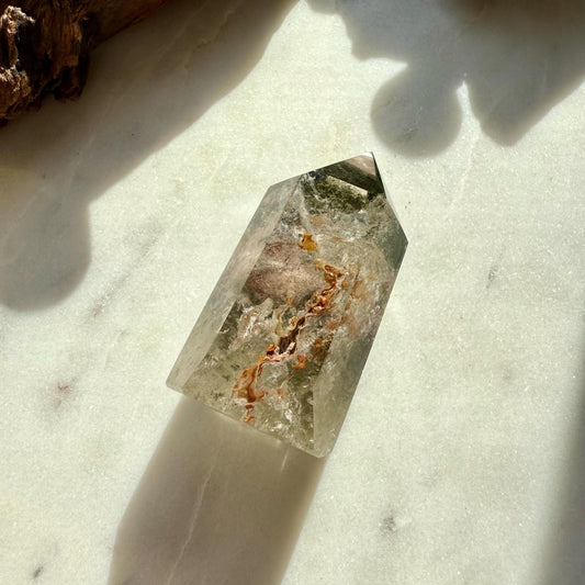 Garden Quartz Tower || Garden Quartz Point || Garden Quartz || Crystal Tower || Crystal Tower || Crystal Point || High Quality Garden Quartz