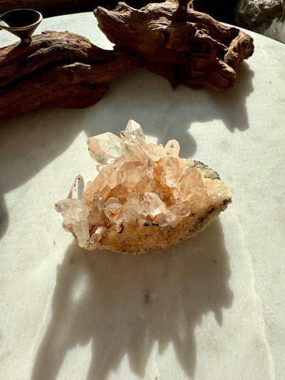 Rare Himalayan Quartz Cluster | Pink Himalayan Quartz | Samadhi Quartz | High Quality Himalayan Quartz | Rare Crystal | Raw Crystal Cluster