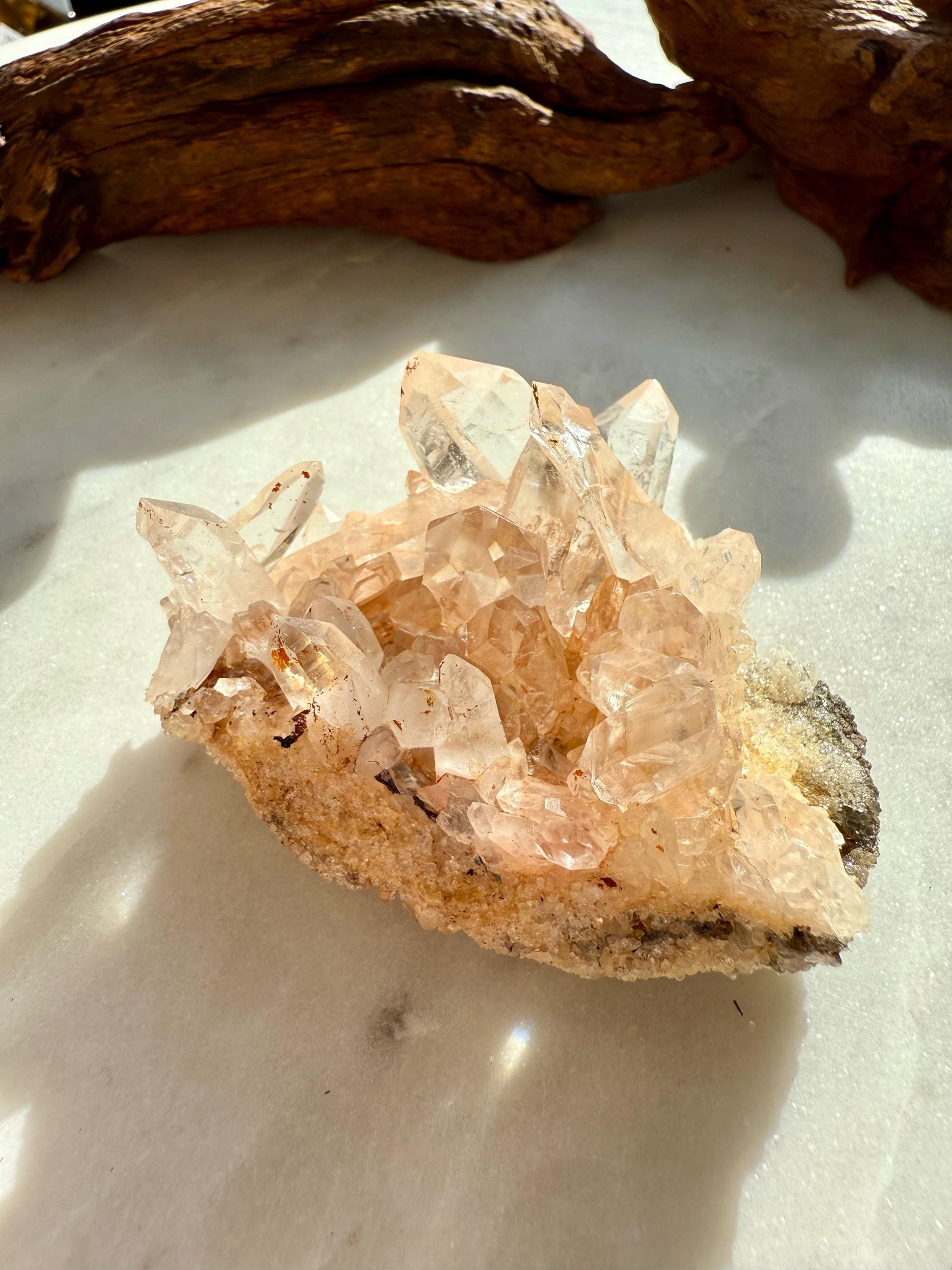 Rare Himalayan Quartz Cluster | Pink Himalayan Quartz | Samadhi Quartz | High Quality Himalayan Quartz | Rare Crystal | Raw Crystal Cluster