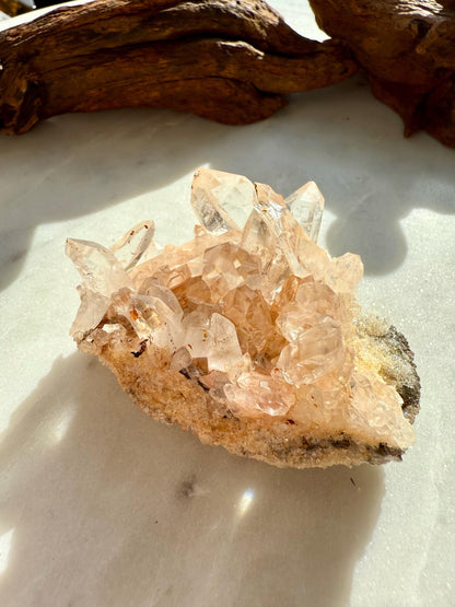 Rare Himalayan Quartz Cluster | Pink Himalayan Quartz | Samadhi Quartz | High Quality Himalayan Quartz | Rare Crystal | Raw Crystal Cluster