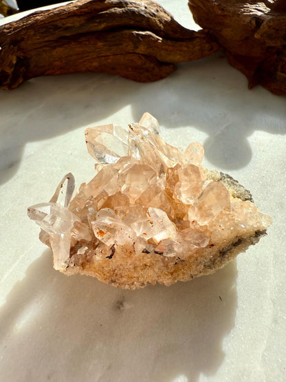 Rare Himalayan Quartz Cluster | Pink Himalayan Quartz | Samadhi Quartz | High Quality Himalayan Quartz | Rare Crystal | Raw Crystal Cluster