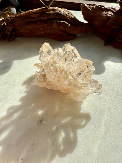 Rare Himalayan Quartz Cluster | Clear Himalayan Quartz | Samadhi Quartz | High Quality Himalayan Quartz | Rare Crystal | Raw Crystal Cluster