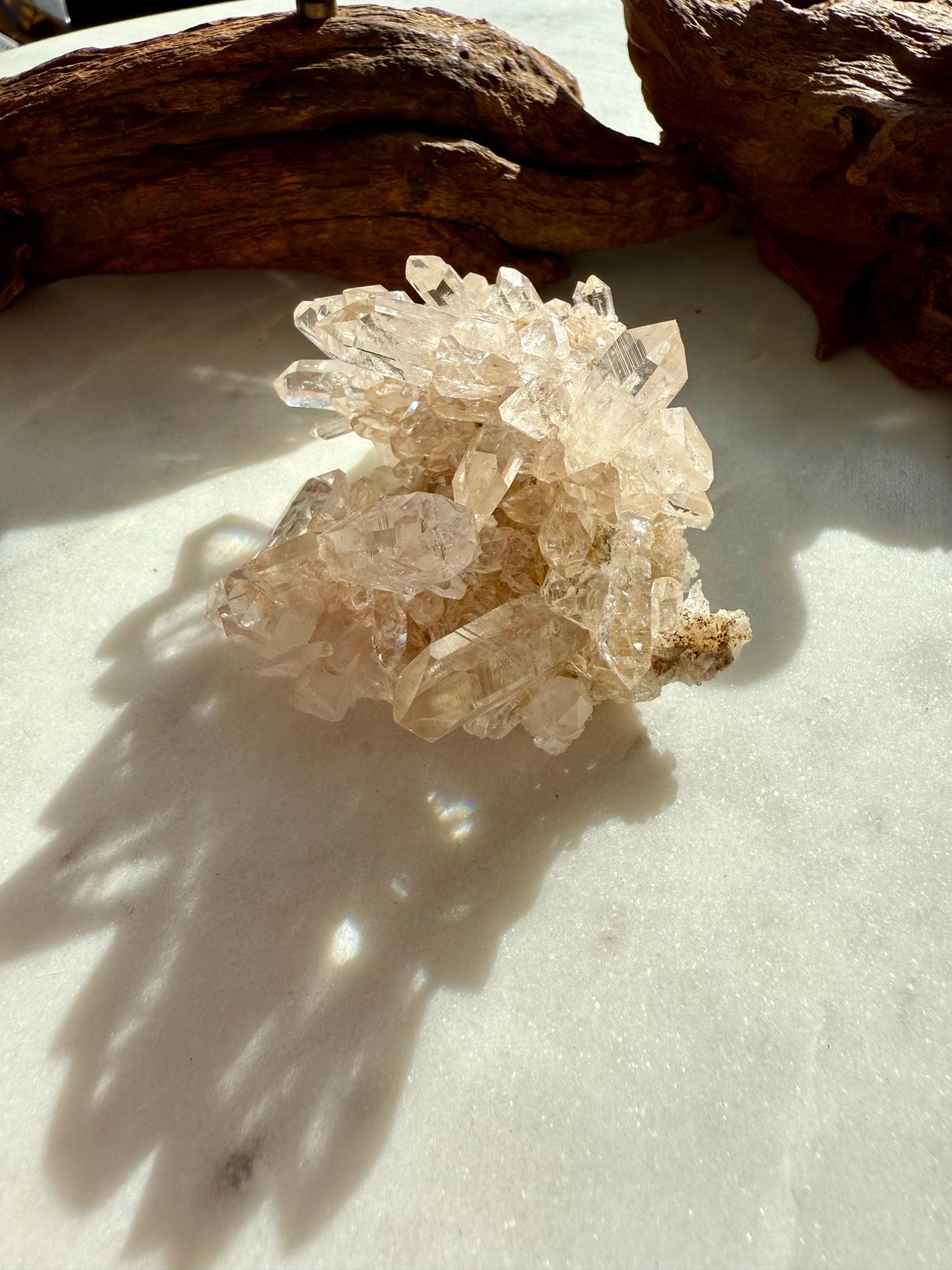 Rare Himalayan Quartz Cluster | Clear Himalayan Quartz | Samadhi Quartz | High Quality Himalayan Quartz | Rare Crystal | Raw Crystal Cluster