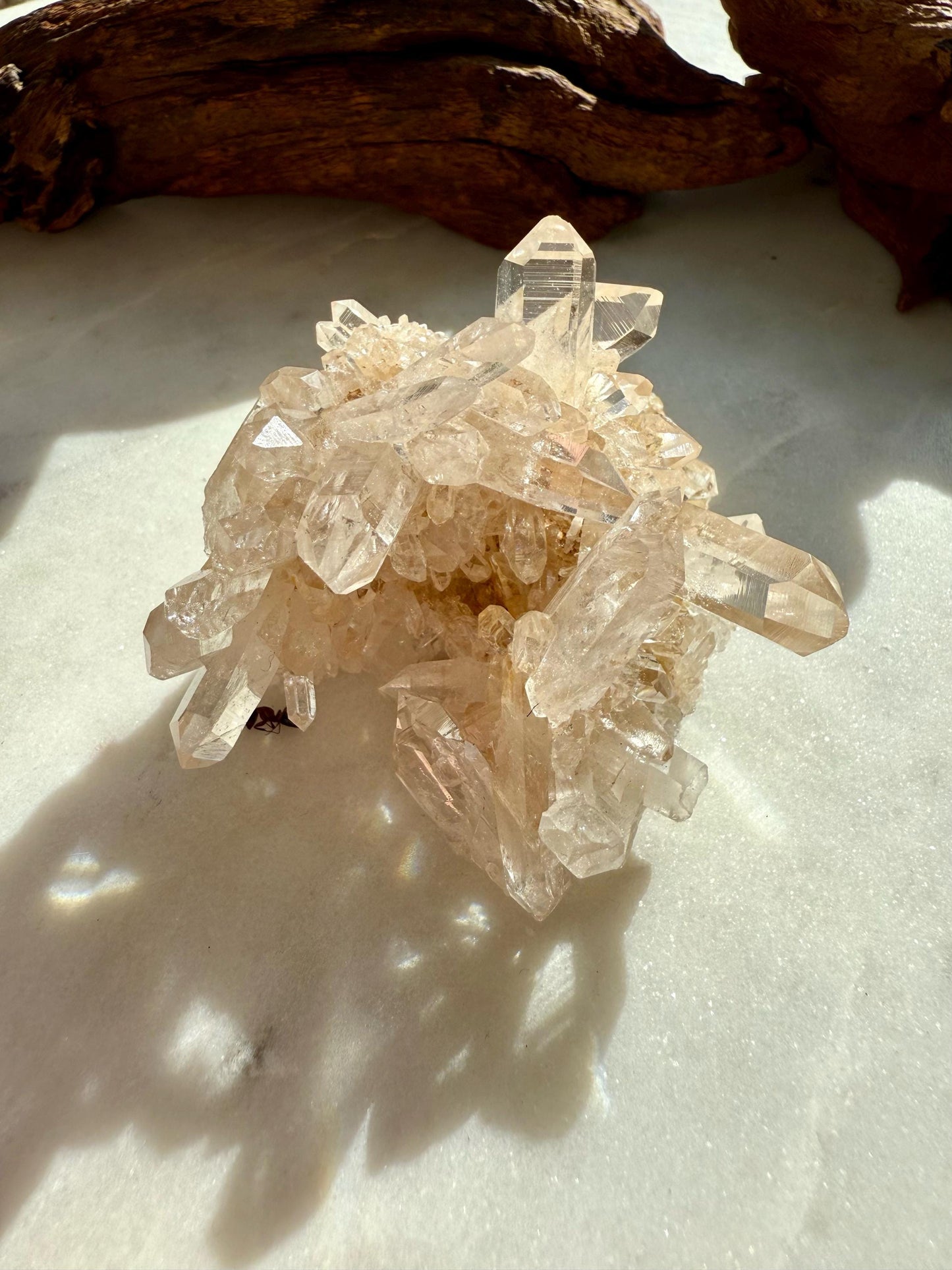 Rare Himalayan Quartz Cluster | Clear Himalayan Quartz | Samadhi Quartz | High Quality Himalayan Quartz | Rare Crystal | Raw Crystal Cluster