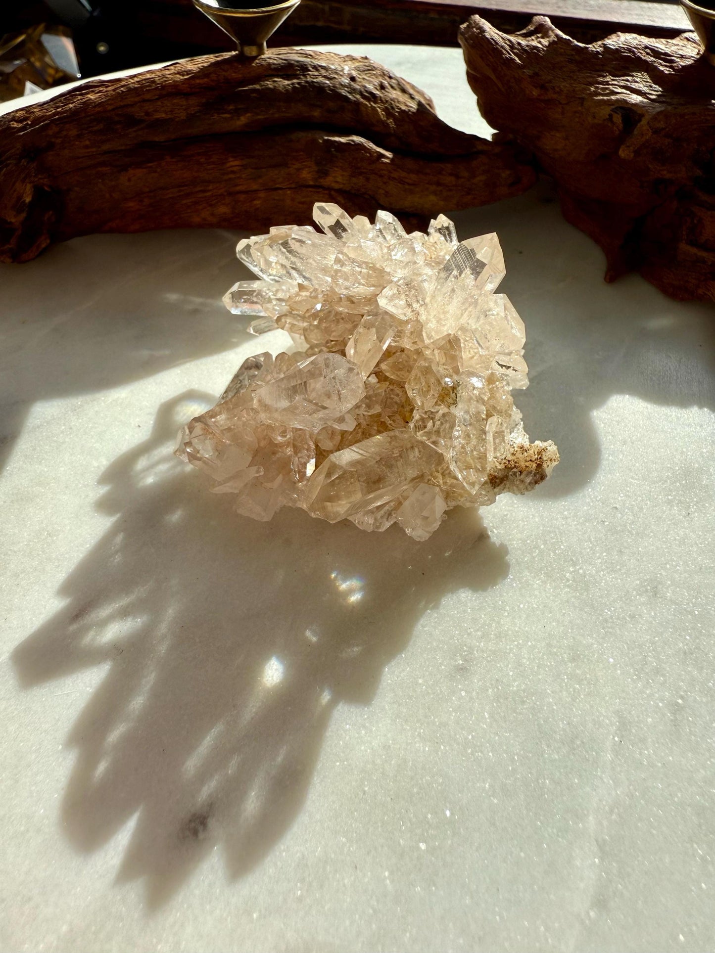Rare Himalayan Quartz Cluster | Clear Himalayan Quartz | Samadhi Quartz | High Quality Himalayan Quartz | Rare Crystal | Raw Crystal Cluster