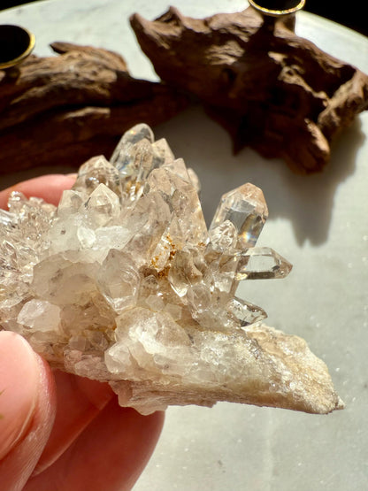 Rare Himalayan Quartz Cluster | Clear Himalayan Quartz | Samadhi Quartz | High Quality Himalayan Quartz | Rare Crystal | Raw Crystal Cluster