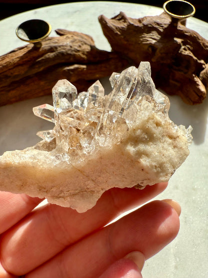 Rare Himalayan Quartz Cluster | Clear Himalayan Quartz | Samadhi Quartz | High Quality Himalayan Quartz | Rare Crystal | Raw Crystal Cluster